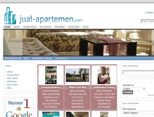 Tablet Screenshot of jual-apartemen.com